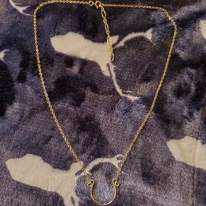 Veronica and Harold Anastasia Horseshoe necklace